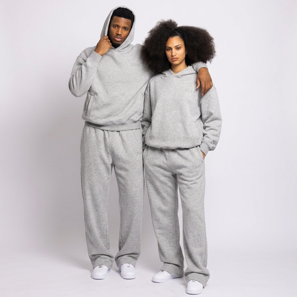 Haut de Jogging TM Gris – Édition Signature